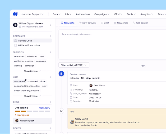 User.com Redesign