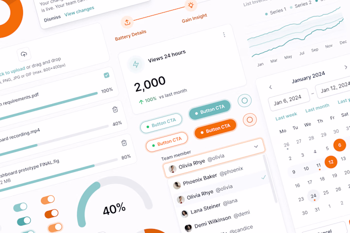 Currents Market UI Library