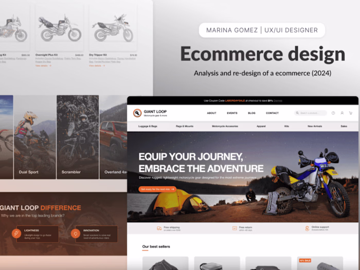 Ecommerce redesign
