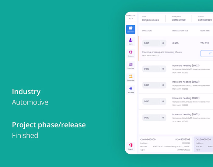 Automotive-factory digital platfrom