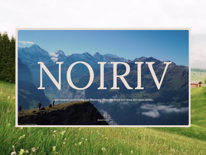 Noiriv – Modern Ranch Retreat Landing Page Template