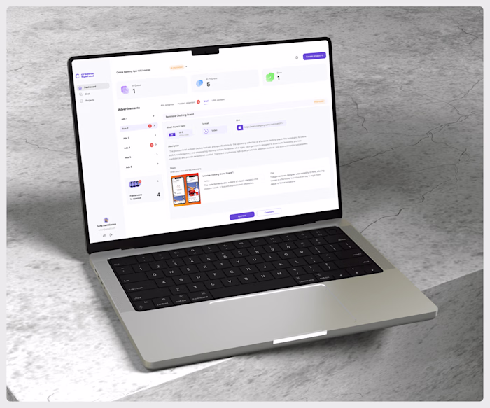UGC Platform | UX/UI design