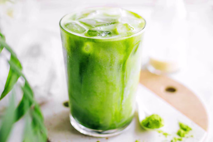 Almond Milk Matcha Latte - (Recipe Blog Post)