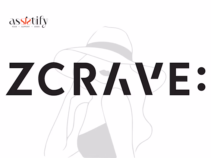 Customer service & E-commerce operations for ZCRAVE