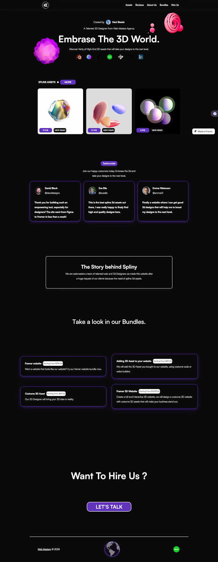 Introducing Spliny: Your Hub for 3D and Web Services
