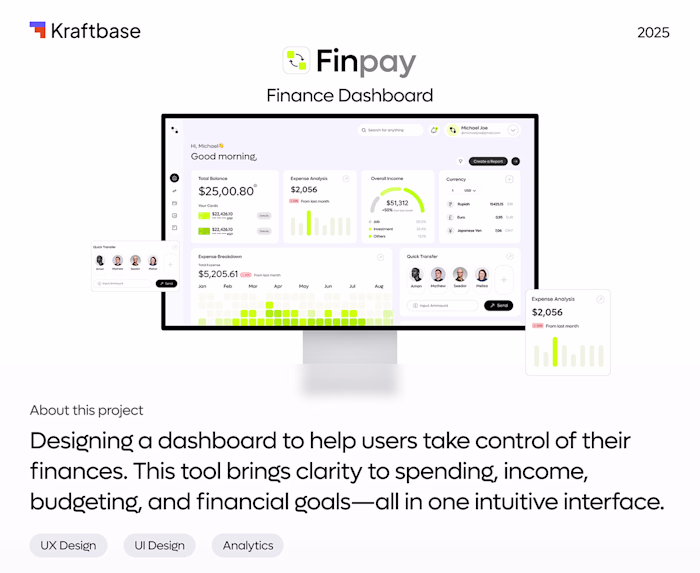 Finpay - Banking Management CRM Design