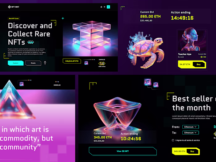 Landing Page NFT 