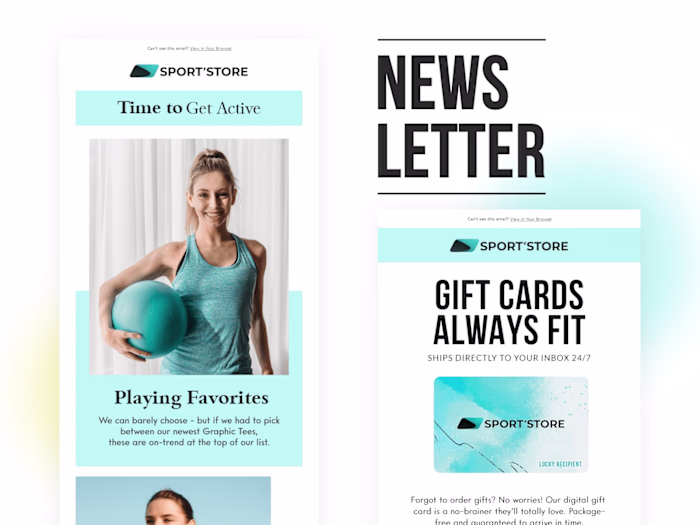 Sport's Store-Newsletter