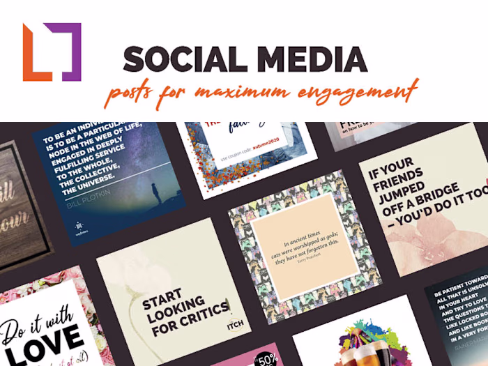 Social media posts
