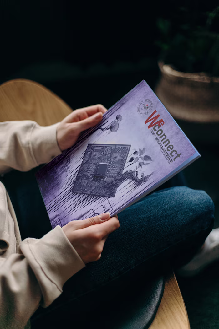 Magazine Design (cover page + layout)