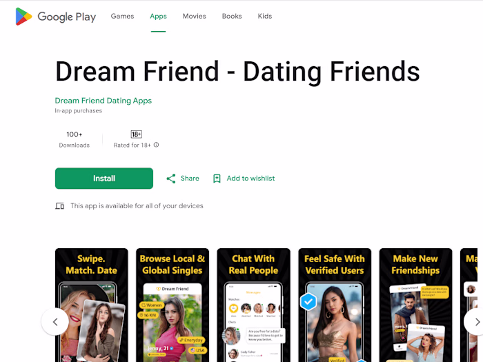 Dream Friend - Dating App
