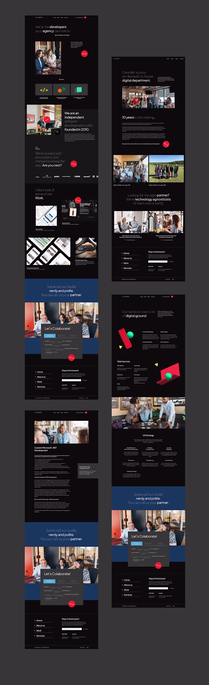LELANDER | Website Design