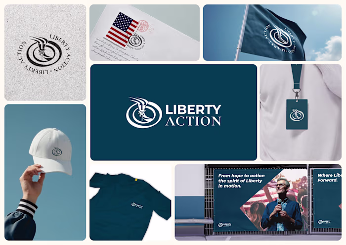 Liberty Action Logo Design