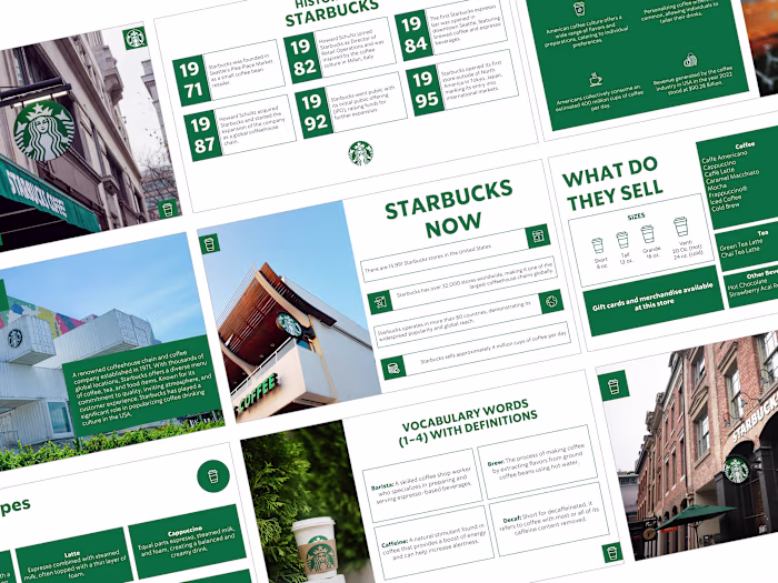 Starbucks Presentation Deck