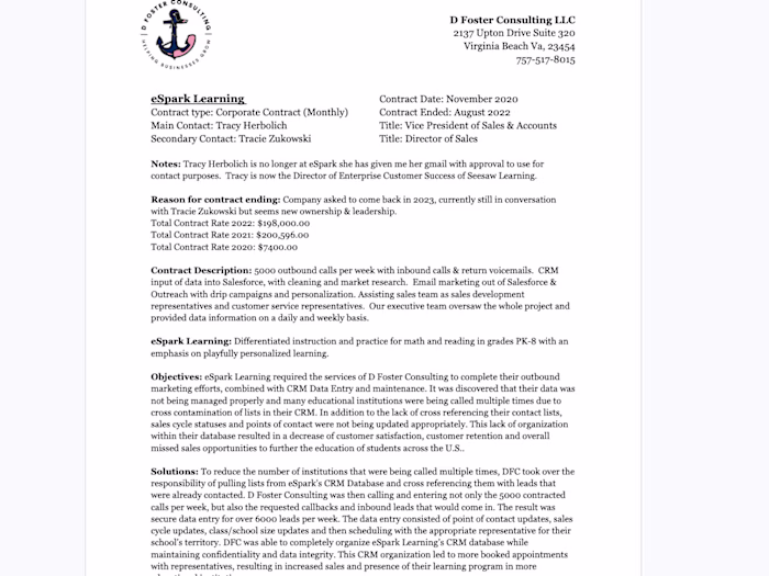 ED Tech - SDR Package