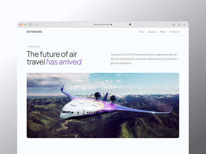 Outbound Aero — Website Development (Framer)
