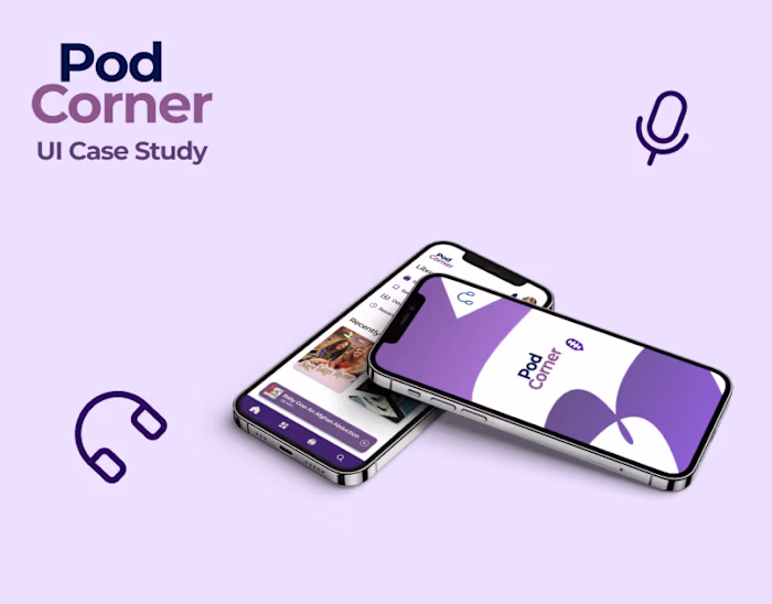 PodCorner-UI Case Study :: Behance