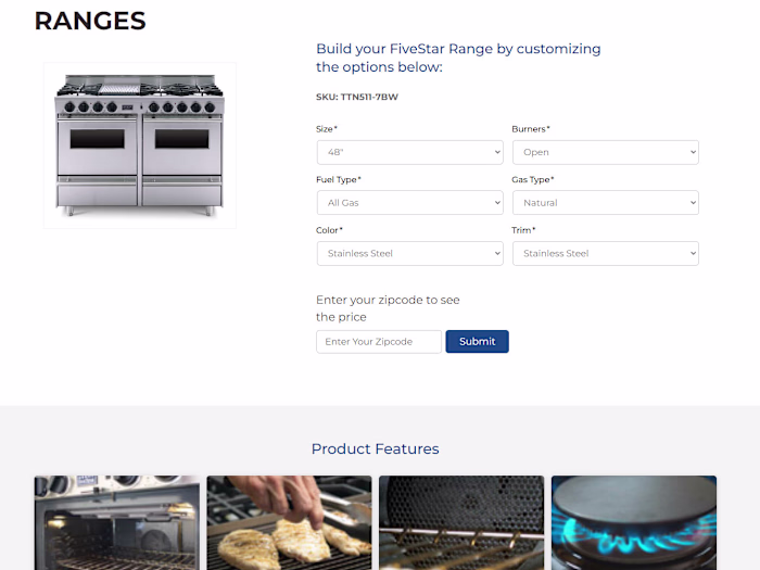 Fivestar - Website and e-commerce