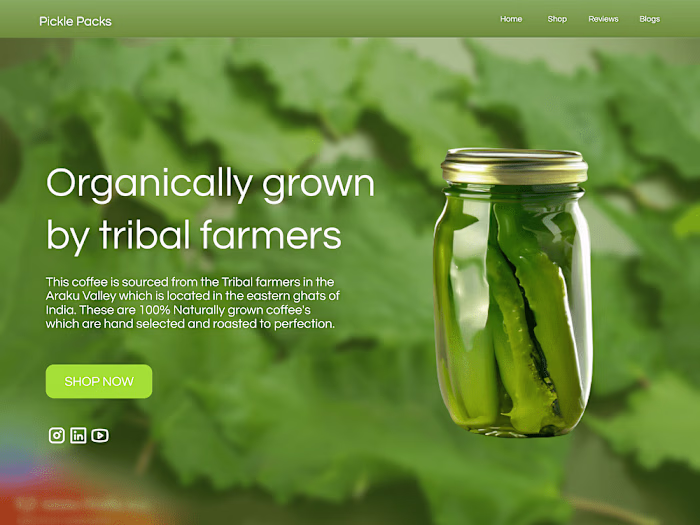 Pickle selling site