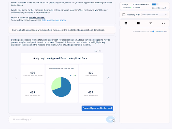 Sia, an AI assistant for data analysis