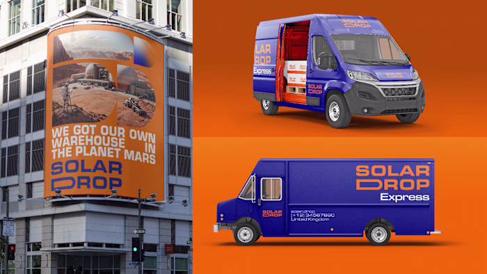 Space E-commerce Logo Project