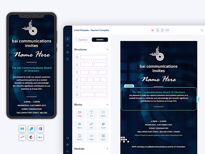 Email Template Design, Email Marketing
