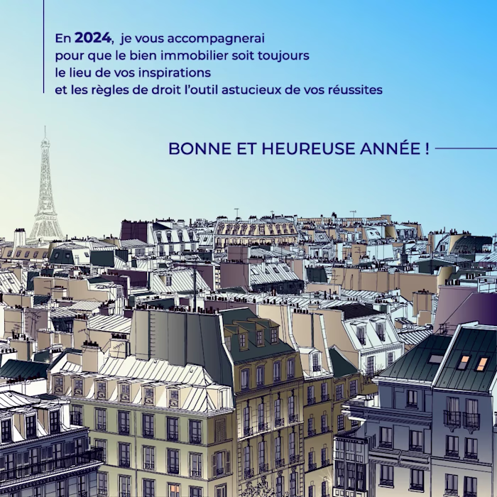 Paris, greeting card animation