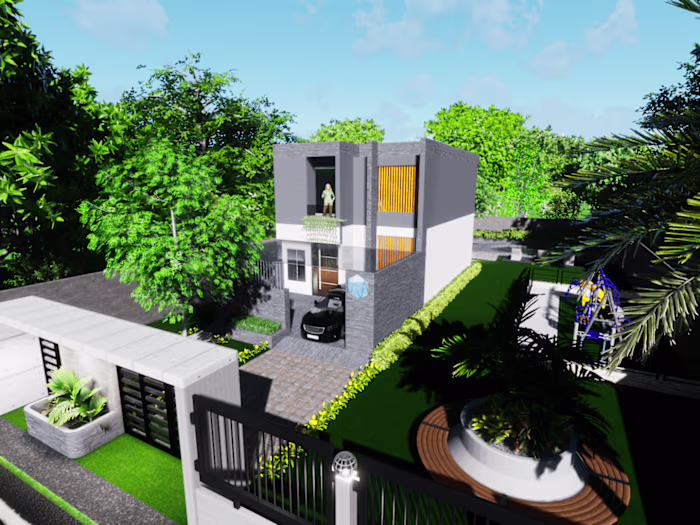 Front & Back Yard Desing