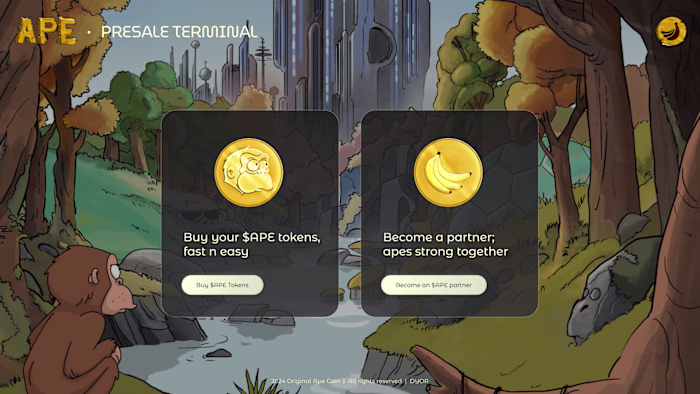 Presale & Staking System For a New Cryptocurrency