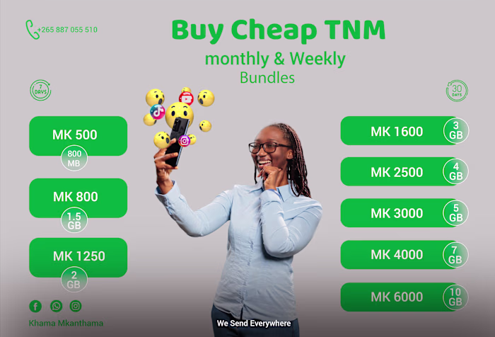 Internet Bundles selling Ad for a Telecomm company "TNM"
