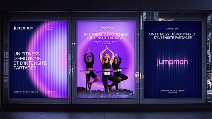Jumpman Paris: Fitness Branding & Visual Identity