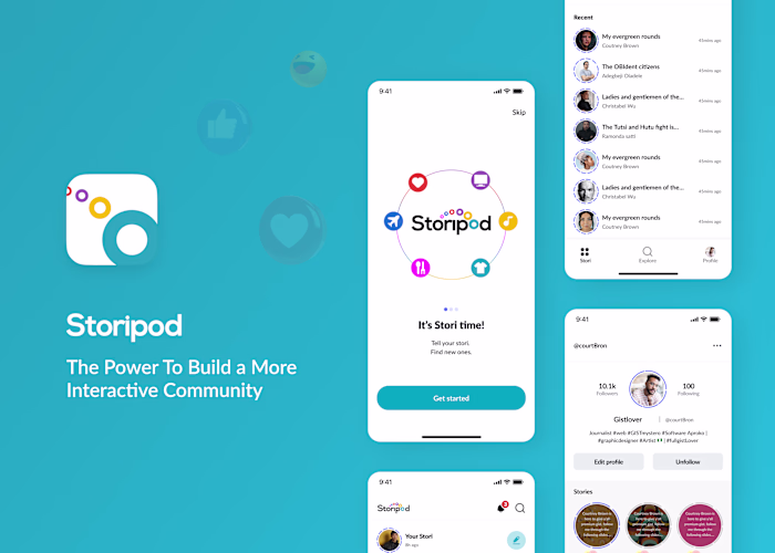 Storipod Microblogging Platform Development