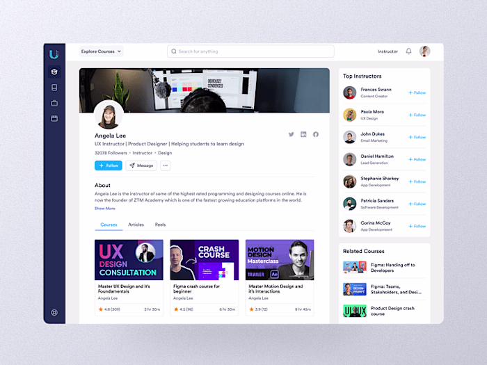 Ulearna Edtech - Webapp Redesign