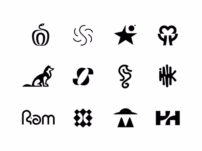 Collection of some of my favorite logo marks from the past f...