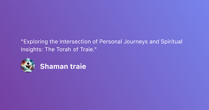 Content Creation for The Torah of Traie