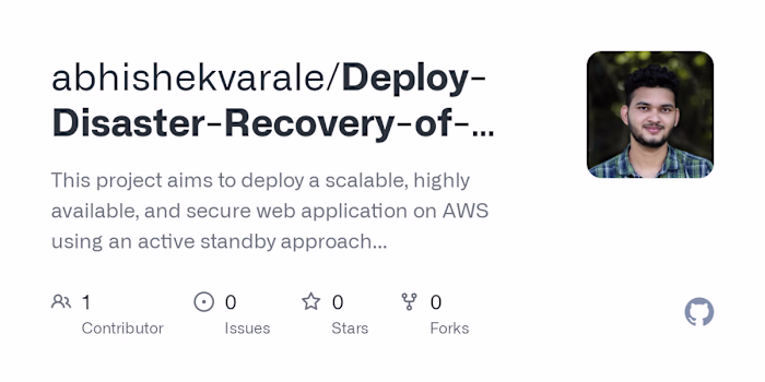abhishekvarale/Deploy-Disaster-Recovery-of-Workloads-on-AWS-War…