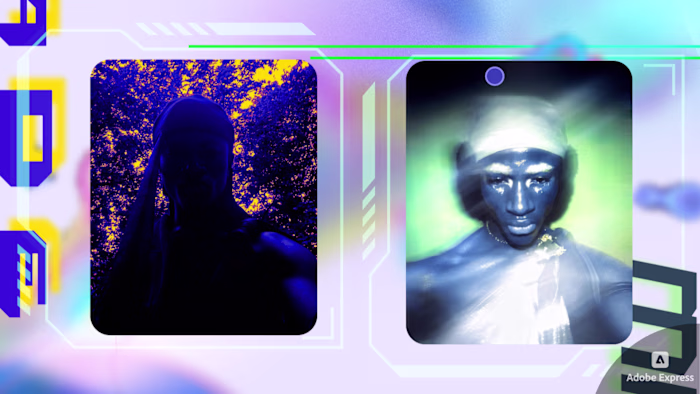 Page Sample of creative portfolio made for design agency