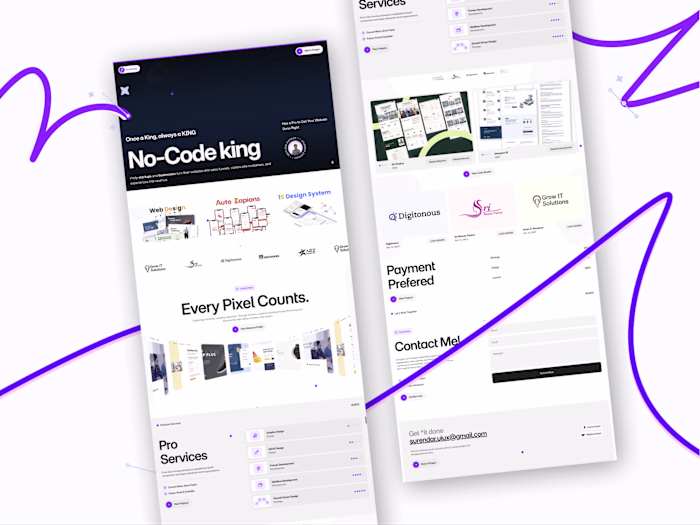 Hey Checkout my new portfolio website https://www.surendar.d...