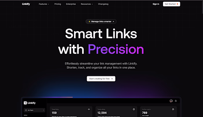 Linkify Startup SAAS Template