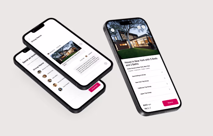 AirBnb | Group Chat App Design