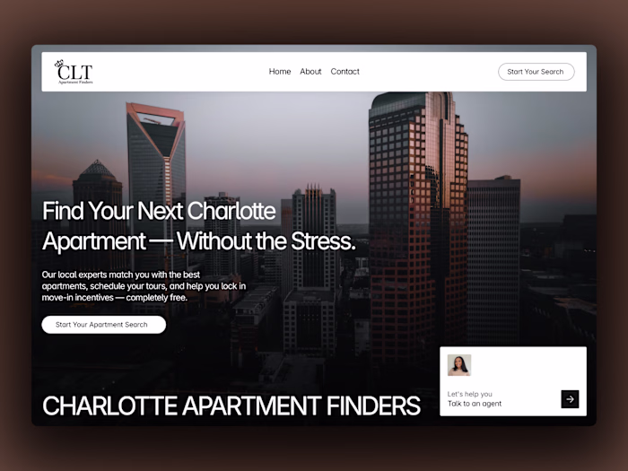 Re-Design Framer website  Charlotte