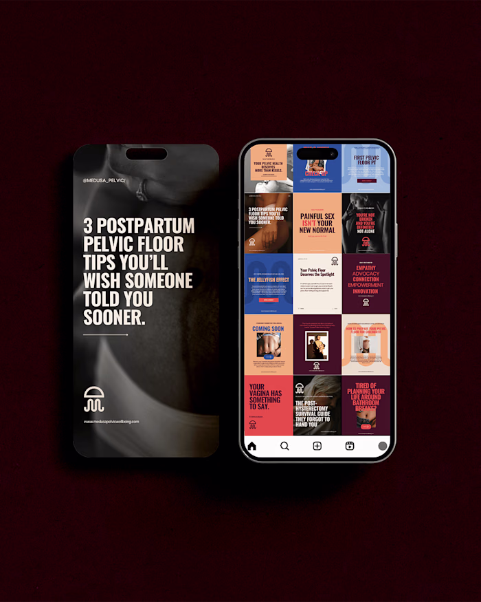 Pelvic floor branding