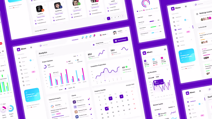 Multipurpose Admin Panel Dashboard