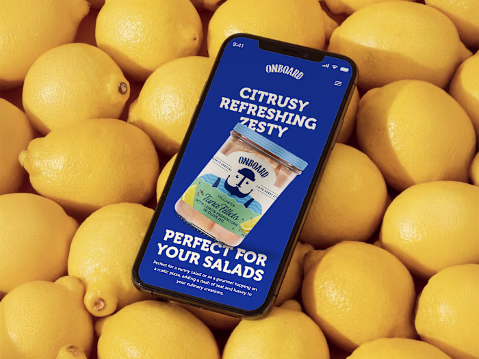 E-commerce Design for Onboard