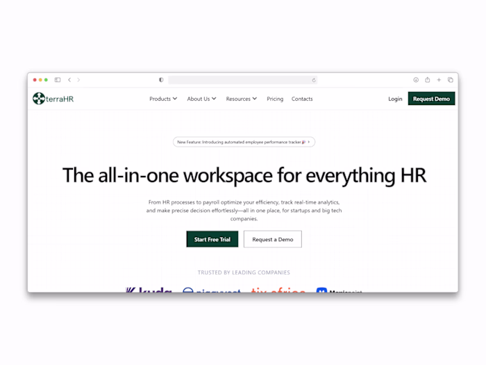 TerraHR - The all-in-one workspace for everything HR