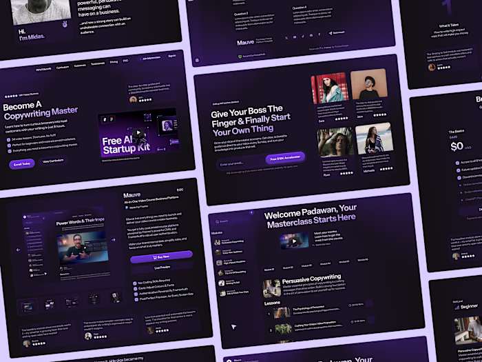 All-in-One Video Course Business Template