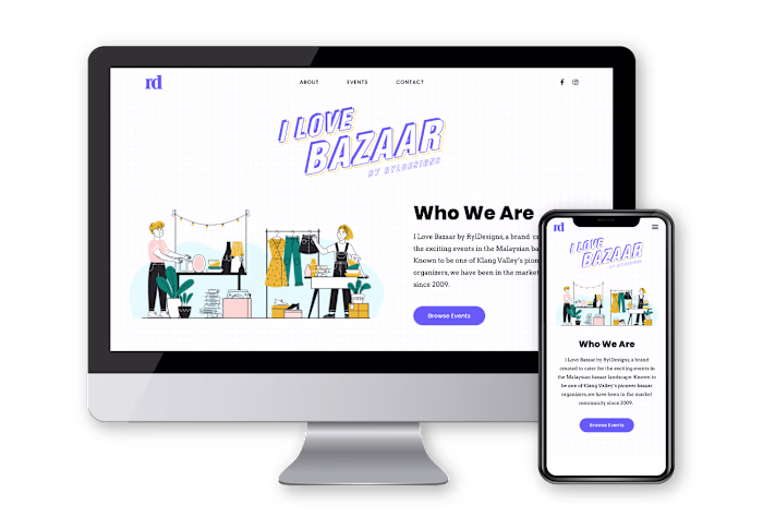 Web Design | I Love Bazaar