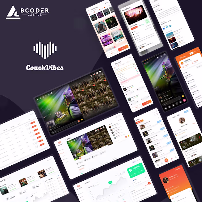 StreamRebels Virtual Party Streaming Web Platform