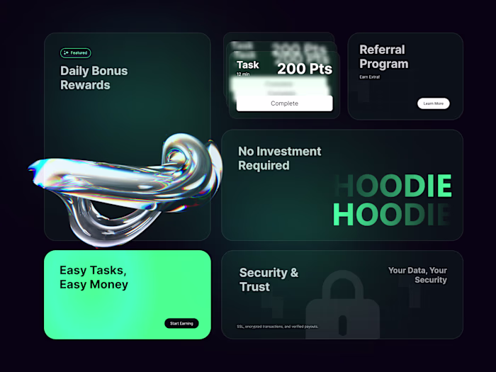 Hoodie - Money Earning Bento Layout