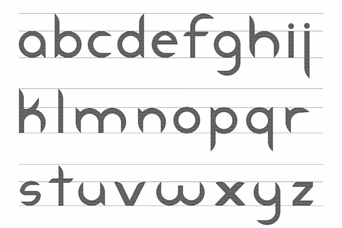 Typography Design For Edwards College Design Hallway